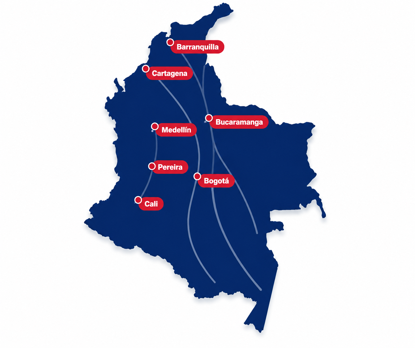 Mapa de Colombia